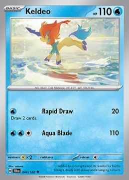 Keldeo #44 - Pokemon Temporal Forces