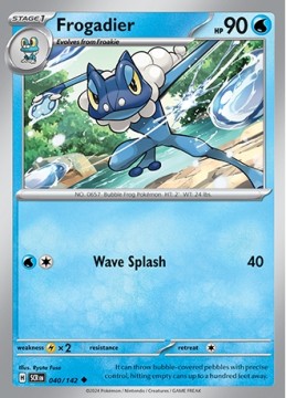 Frogadier #40 - Pokemon Stellar Crown