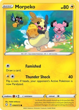 Morpeko #36 - Pokemon Shining Fates 