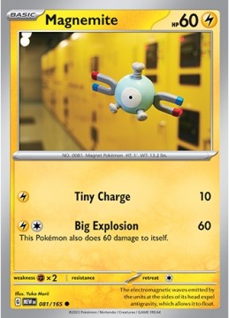 Magnemite #81 - Pokemon Scarlet & Violet 151