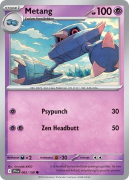 Metang #62 - Pokemon Journey Together