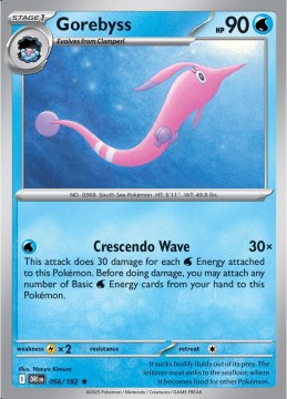Gorebyss HOLO #56 - Pokemon Destined Rivals