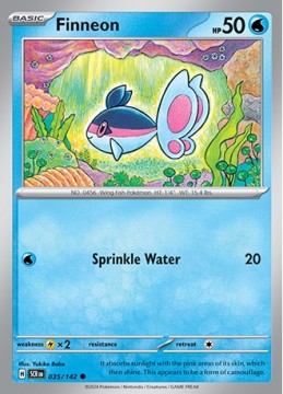Finneon #35 - Pokemon Stellar Crown