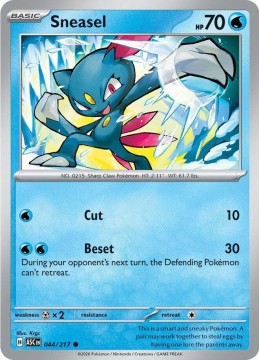 Sneasel ENERGY PATTERN #44 - Pokemon Ascended Heroes