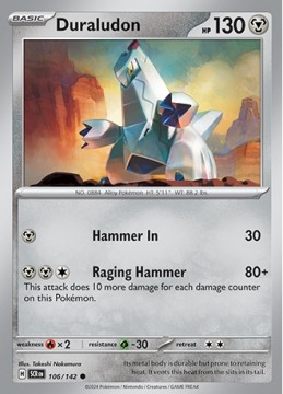 Duraludon #106 - Pokemon Stellar Crown