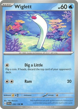 Wiglett #56 - Pokemon Scarlet & Violet
