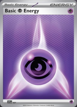 Basic Psychic Energy HOLO #21 - Pokemon Scarlet & Violet Energy