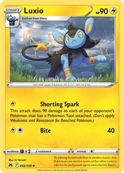 Luxio #42 - Pokemon Crown Zenith