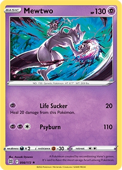 Mewtwo #56 - Pokemon Brilliant Stars 