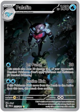 Palafin #225 - Pokemon Paldean Fates
