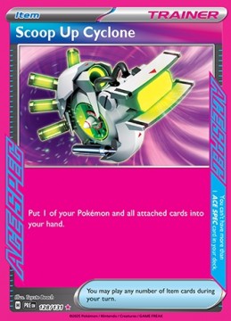 Scoop Up Cyclone #128 - Pokemon Prismatic Evolutions
