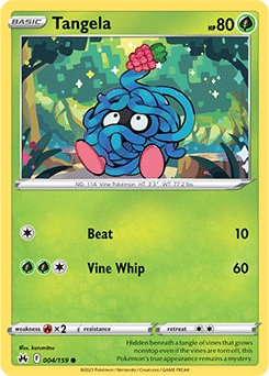 Tangela #4 - Pokemon Crown Zenith