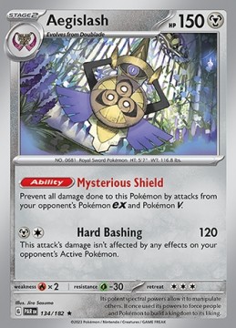Aegislash HOLO #134 - Pokemon Paradox Rift