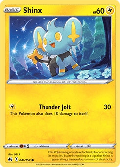 Shinx #40 - Pokemon Crown Zenith