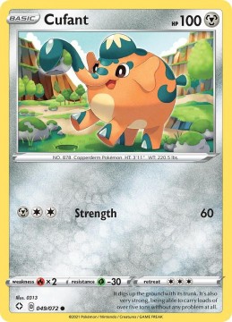 Cufant #49 - Pokemon Shining Fates 