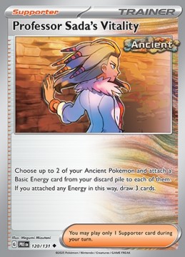 Professor Sada's Vitality #120 - Pokemon Prismatic Evolutions
