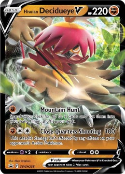 Hisuian Decidueye V #SWSH238 - Pokemon Promo