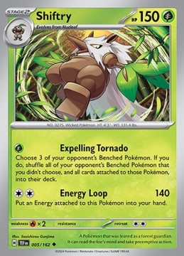 Shiftry #5 - Pokemon Temporal Forces