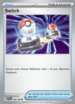 Switch REVERSE HOLO #194 - Pokemon Scarlet & Violet