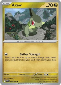 Axew #68 - Pokemon Black Bolt 