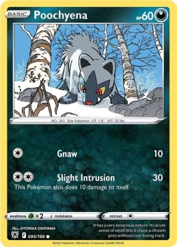 Poochyena #95 - Pokemon Astral Radiance