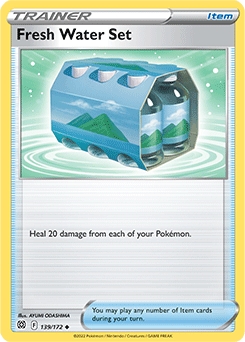 Fresh Water Set REVERSE HOLO #139 - Pokemon Brilliant Stars