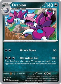 Drapion #52 - Pokemon Perfect Order
