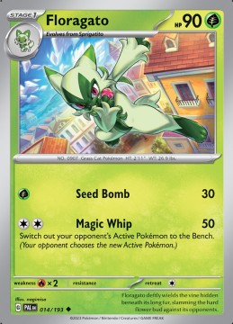 Floragato #14 - Pokemon Paldea Evolved