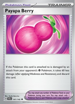 Payapa Berry #141 - Pokemon Stellar Crown