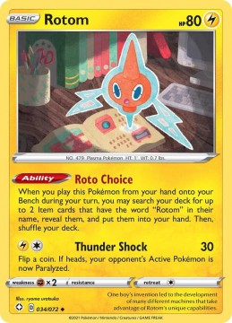 Rotom #34 - Pokemon Shining Fates