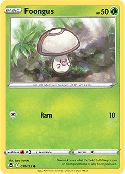 Foongus #11 - Pokemon Silver Tempest