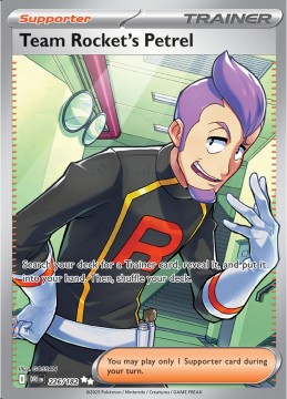 Team Rocket's Petrel #226 - Pokemon Destined Rivals