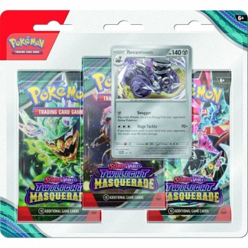 Pokemon - Twillight Masquerade 3-pack Blister