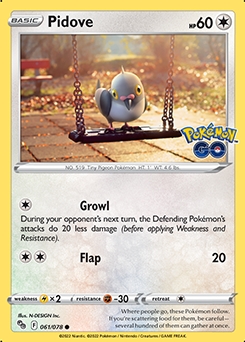 Pidove #61 - Pokemon Go