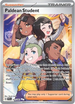 Paldean Student #231 - Pokemon Paldean Fates