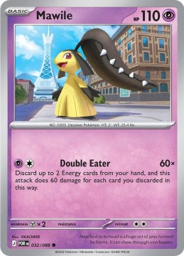 Mawile REVERSE HOLO #32 - Pokemon Perfect Order