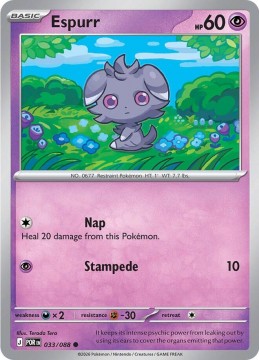 Espurr #33 - Pokemon Perfect Order 