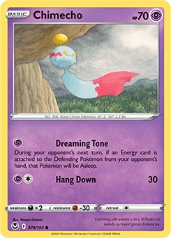 Chimecho #74 - Pokemon Silver Tempest 