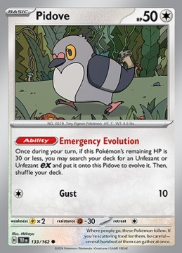 Pidove #133 - Pokemon Temporal Forces