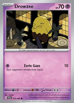 Drowzee #16 - Pokemon Shrouded Fable