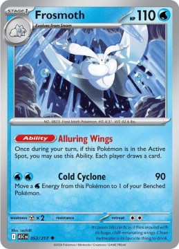 Frosmoth POKEBALL PATTERN #53 - Pokemon Ascended Heroes
