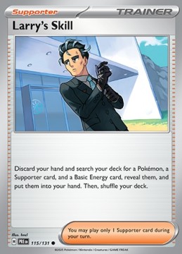 Larry's Skill #115 - Pokemon Prismatic Evolutions
