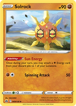 Solrock #69 - Pokemon Crown Zenith