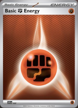 Basic Fighting Energy HOLO #22 - Pokemon Scarlet & Violet Energy