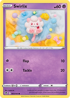 Swirlix #83 - Pokemon Silver Tempest