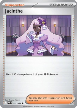 Jacinthe REVERSE HOLO #75 - Pokemon Perfect Order