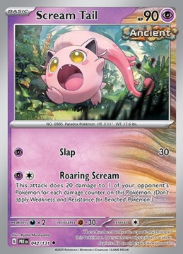 Scream Tail #42 - Pokemon Prismatic Evolutions