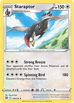 Staraptor #119 - Pokemon Brilliant Stars