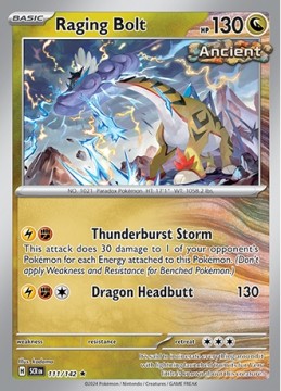 Raging Bolt #111 - Pokemon Stellar Crown