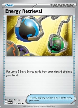 Energy Retrieval #171 - Pokemon Scarlet & Violet